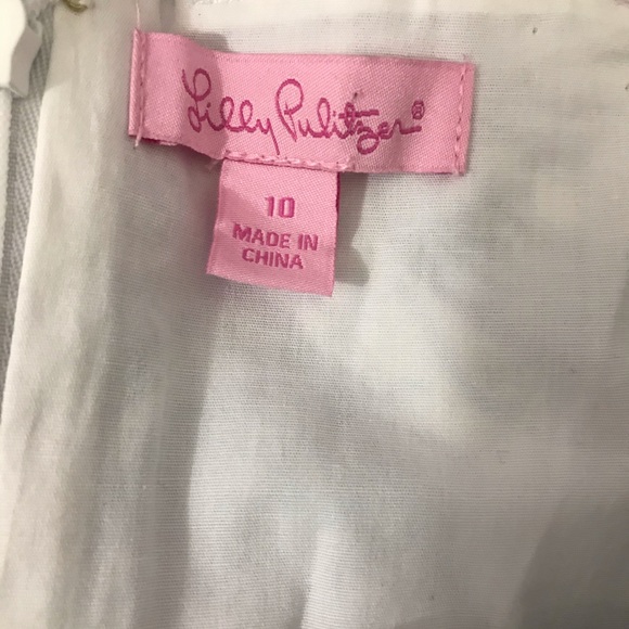 Lilly Pulitzer Jesse Romper Seashell Skort Sleeveless Dress - Picture 10 of 10